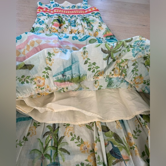 Farm Rio x Anthropologie toucan printed maxi dress  size small - Picture 6 of 10